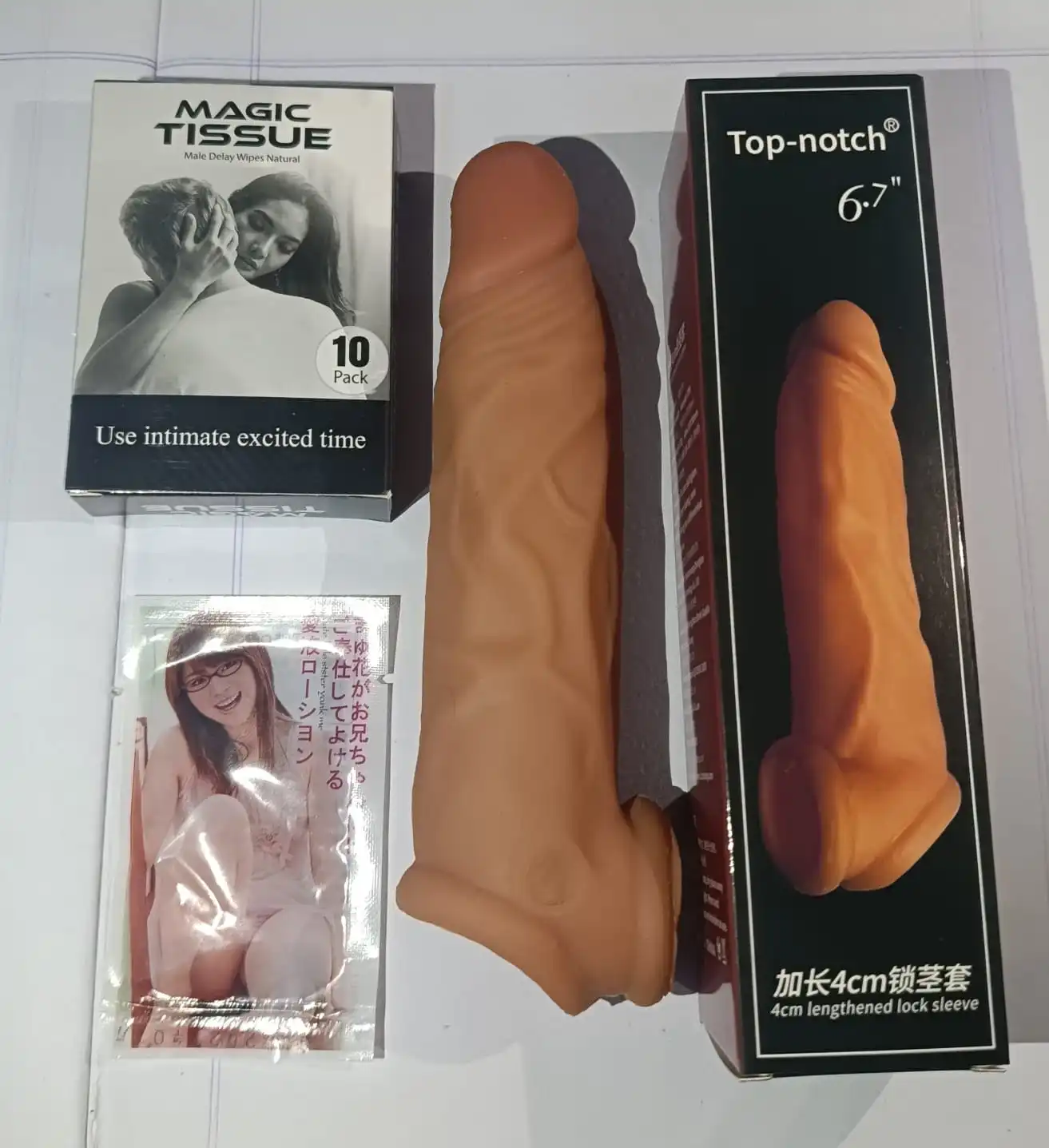 MaxTime Love Kit + Magic Tissue WIth GEL