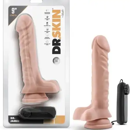 Remote control Moveable Vibrator D*ildo 02