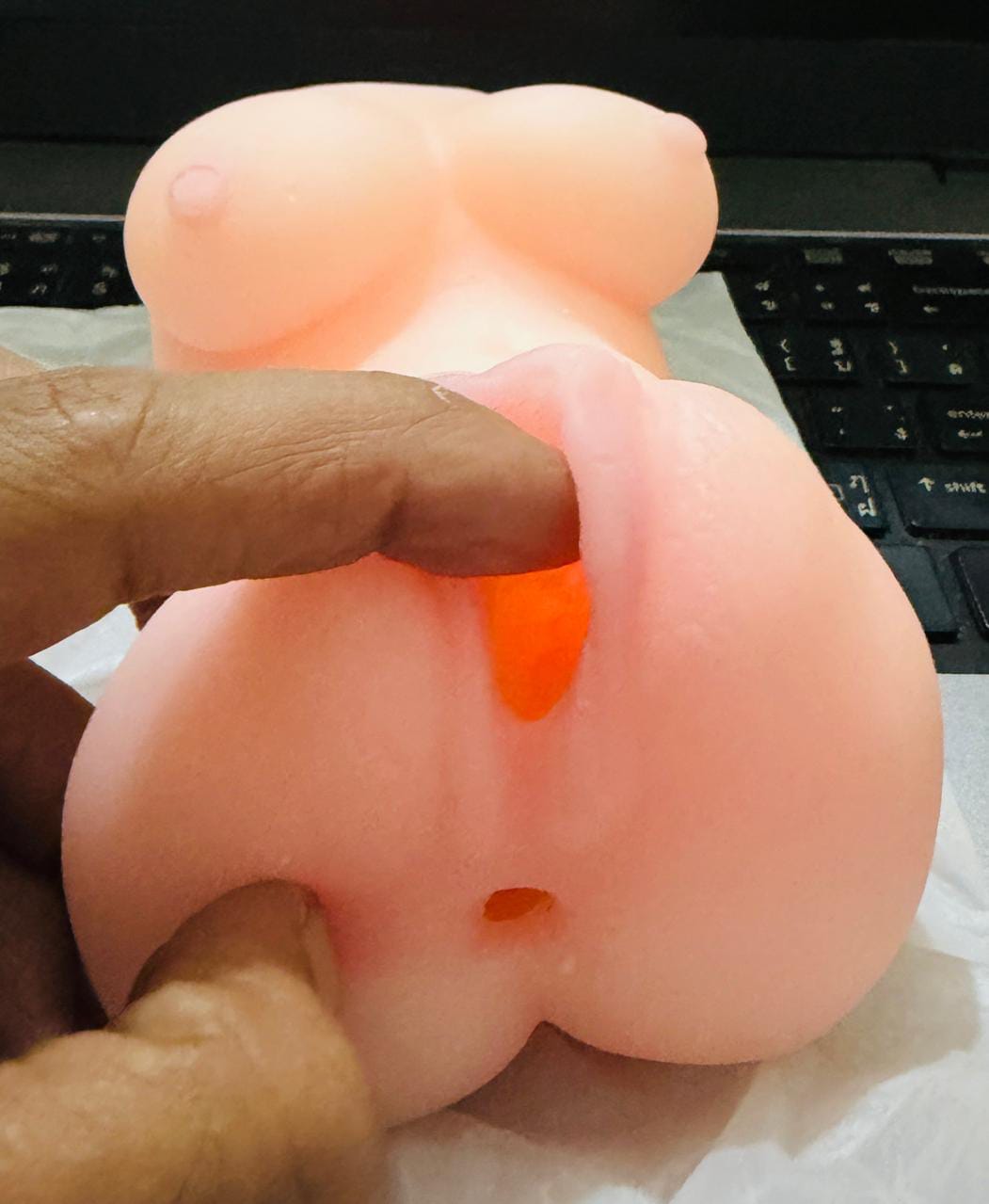 Masturbation sex toy half Doll