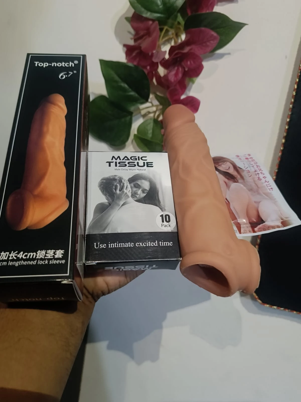 MaxTime Love Kit + Magic Tissue WIth GEL