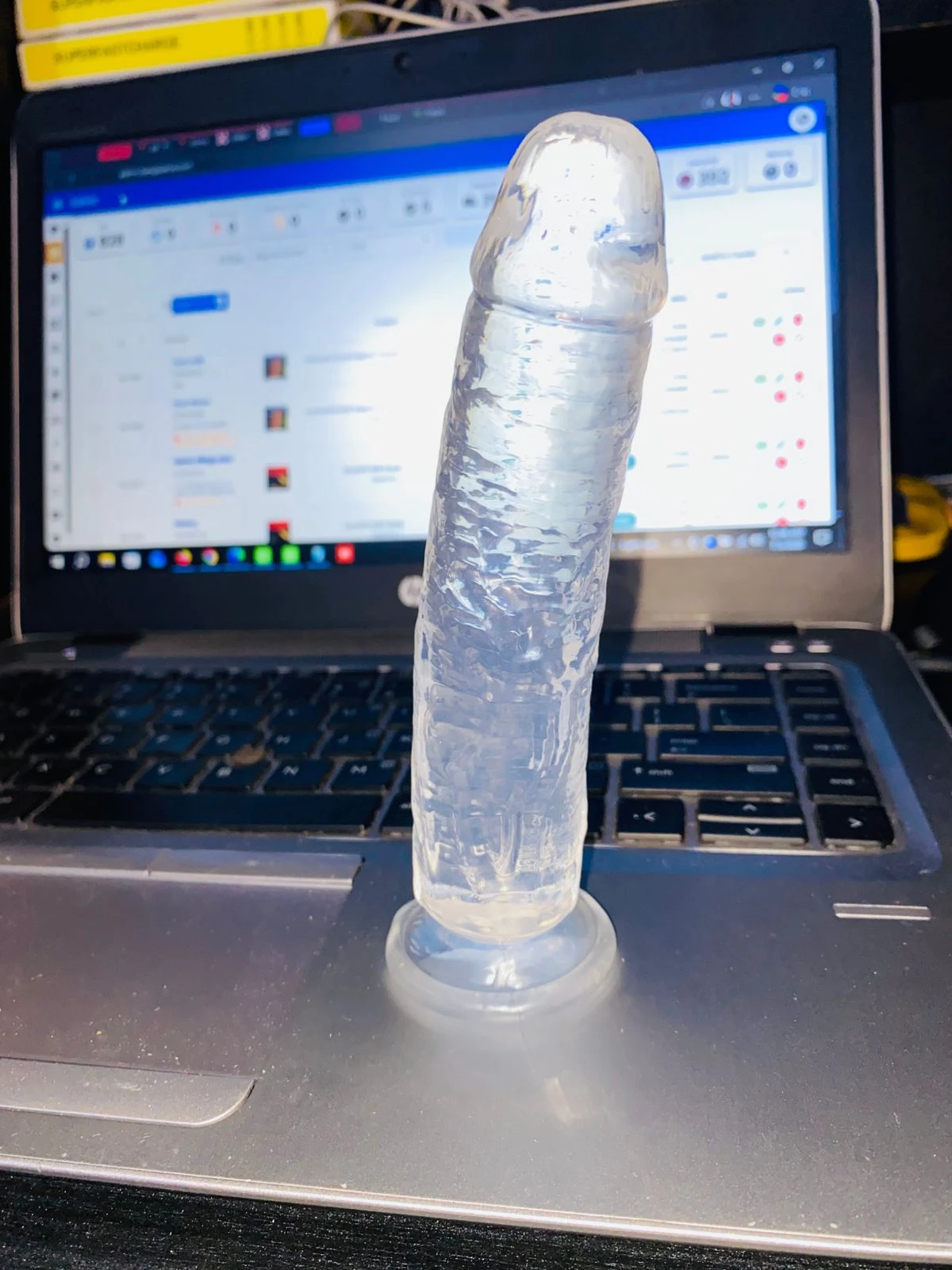 Crystal Clear Transparent Dildo